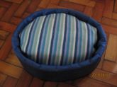 Cama para pet azul